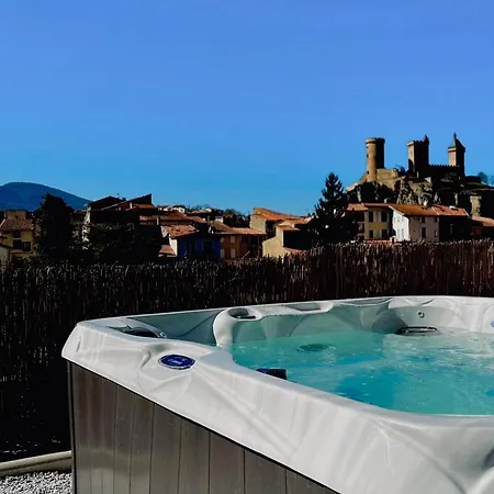 Le Refuge - Jacuzzi & Vue Chateau *
